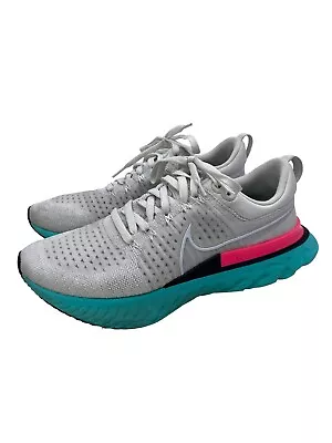 Nike React Infinity Run Flyknit South Beach Mens Size 10 Running Shoes Ct2357005 • $44.99