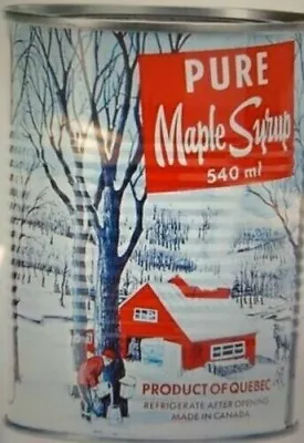 1 Can Decacer Pure Maple Syrup Canada No.1 Medium Quebec 540ml - FAST SHIP • $16.14