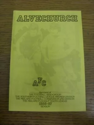 25/08/1986 Alvechurch V Fareham Town  . Thanks For Veiwing This Item A Conditio • £3.99