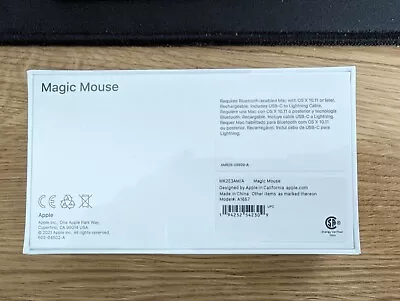 Apple Magic Mouse 2 Wireless Mouse - White (A1657) • $64.99