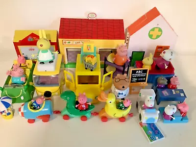 Peppa Pig Toys Bundle Figures & Accessories Job Lot • £22