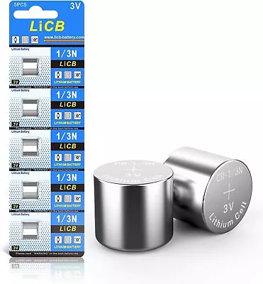 LiCB CR1/3N 3V Lithium Battery For CR11108 2L76 K58L5-PCS • £10.67