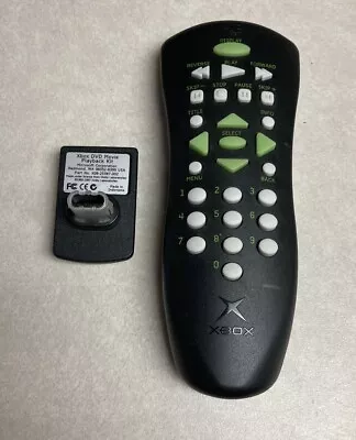Microsoft OEM Original Xbox DVD Movie Playback Kit Remote & Receiver Tested • $15.99