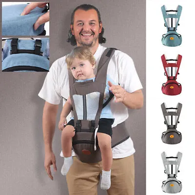 £15.60 • Buy Baby Carrier Baby Child Kangaroo Hip Seat Infant Holder Wrap Newborn Backpacks