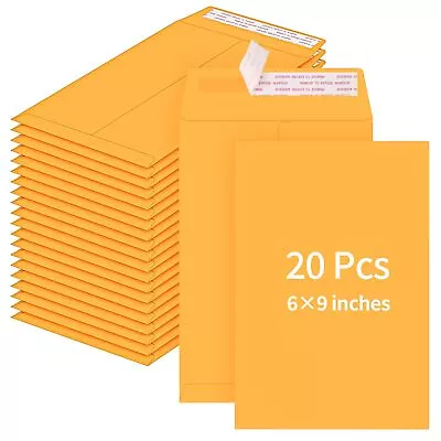 20 Pack Catalog Envelopes Self Seal 6 X 9 Inches Catalog Mailing EnvelopesB... • $12.76