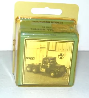 Magnuson Models 439-808 N Scale  Truck Tractor Model Truck Kit NEW Un Used • $14.95