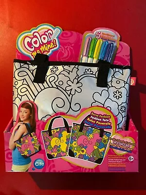 FASHION BAG BAG COLOR ME MINE + 5 MARKERS + BOX / BOX NEW!!! Cife • £15.32