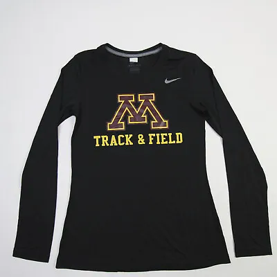 Minnesota Golden Gophers Nike Dri-Fit Long Sleeve Shirt Women's Black Used • $13.29