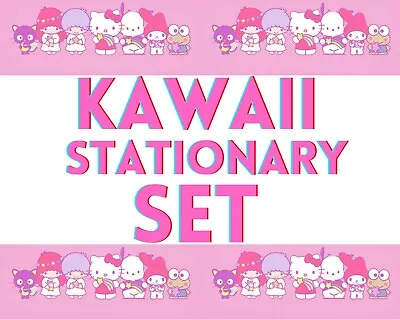 Kawaii Stationery Set | Craft Box | Gift Set | Sanrio Stationary | Cute Kawaii S • £30
