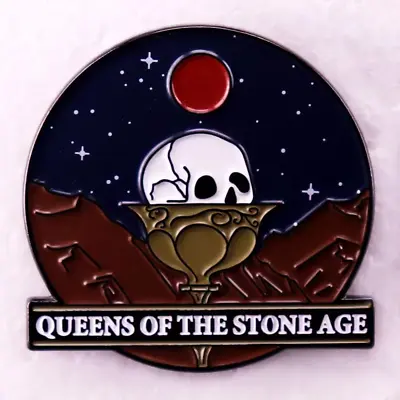 Extremely Rare American Band  Queens Of The Stone Age  (qotsa) Lapel Pin... • $16.99