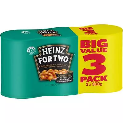 Heinz Baked Beans In Tomato Sauce Can 300g X 3 Cans • $16