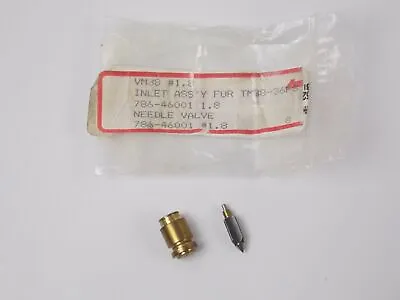 Needle Valve And Inlet Assembly Mikuni Carburetor Vm38 (1.8) | 786-46001-(1.8) • $19.99