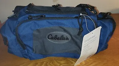 Cabela's Fishing Utility Bag Blue UV Protection NEW • $21.99