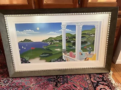 Thomas McKnight Signed Serigraph. Professionally Framed Non-glare Glass • $1500