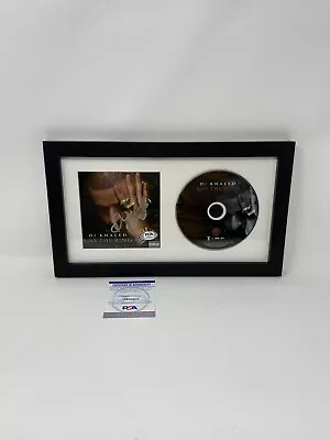 Dj Khaled Signed Autograph Framed Cd Kiss The Ring Psa/dna Coa Kanye J Cole Wale • $199.99