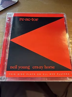 NEIL YOUNG & CRAZY HORSE Reactor DVD Audio Remastered 2004 Reprise R9 73946 • $19.99