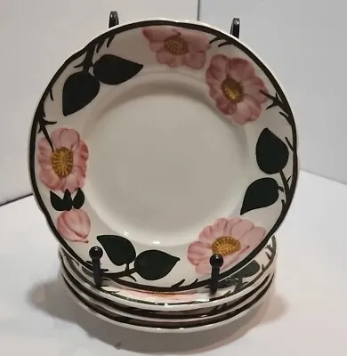 Villeroy & Boch Wild Rose Bread & Butter Appetizer Plates 6.25  Diameter Rare • $44.98