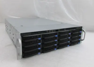 Supermicro SC836A-R1200B 3U 16x3.5  Bays SAS/SATA HS 1200W Rack-Mount Chassis • $600