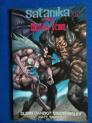 Verotik Satanika Versus Morella's Demon  2019 1st Print  Danzig  Bisley  Yackey  • $14.99