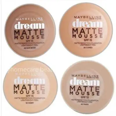 Maybelline Dream Matte Mousse Foundation 18ml  - Choose Your Shade • $13.87