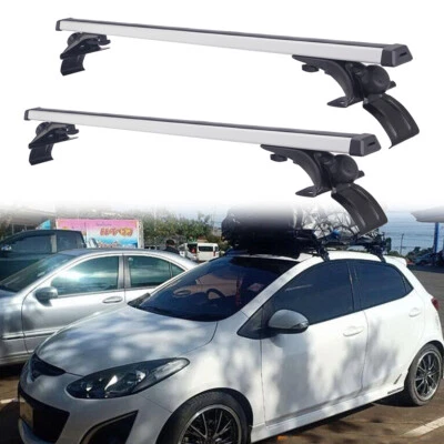 $118.42 • Buy For VW Golf MK4 MK5 MK6 43.3  Aluminum Roof Rack Cross Bar Luggage Cargo Carrier