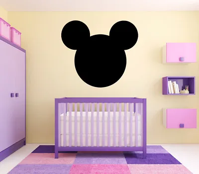 Vinyl Sticker Decor Nursery Mickey Mouse Minnie DIsney Cartoon Head Art O158 • $27.99