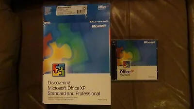 Microsoft Office XP Standard Upgrade 2002 With Product Key • $5