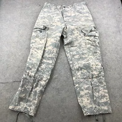 US Military Pants Men Medium Regular Digital Camouflage Straight Workwear * • $18.98