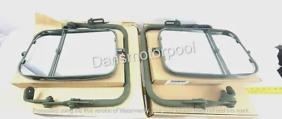 HUMVEE HMMWV Mirror Set Complete With Brackets New Green • $174.95