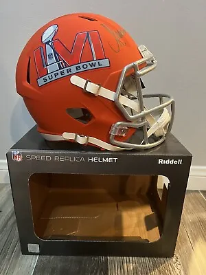 Riddell Super Bowl LVI Speed Replica Helmet Signed By Marcus Allen • $119