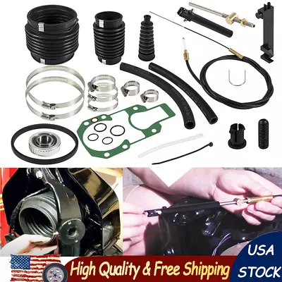 For Quicksilver Mercruiser Alpha One Transom Seal Bellow Kit & Lower Shift Cable • $104.49