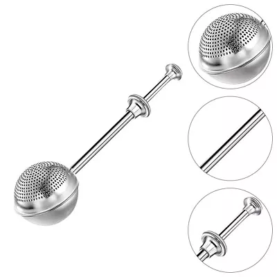 Fine Mesh Stainless Steel Cocktail Strainer For Kitchen (Silver) • £8.19