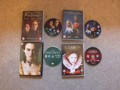 £7.99 • Buy British Royalty DVD Bundle Period Dramas Queen Elizabeth Mary Queen Of Scots Etc