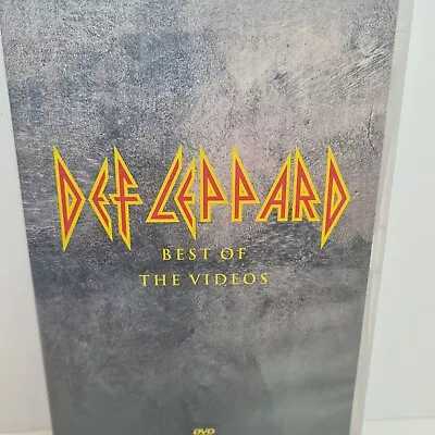 Def Leppard Best Of The Videos DVD Hard Rock Complete With Insert • $19.90