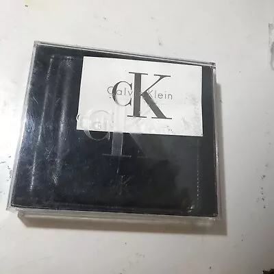Calvin Klein Mens Black Leather Wallet • £13