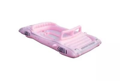 Float Limo Pink Retro Island Float Huge Barbie Pink Large Limo Float 6 Person  • $100