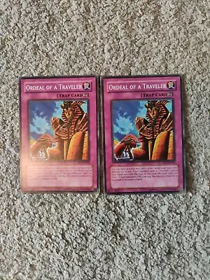 Yu-Gi-Oh! Ordeal Of A Traveler NM [SD7-EN030] Unlimited X2 Set • £6