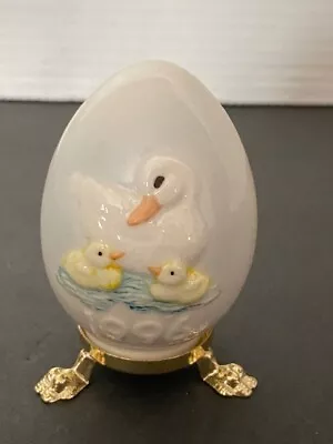 Goebel 1996 Annual Egg Mama Duck & Babies 3.25” W/ Original Box Germany  • £11.40