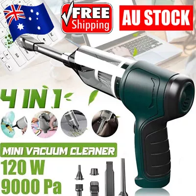 9000PA Handheld Cordless Vacuum Cleaner Home Car Dust Blower Mini Air Duster AUS • $19.89