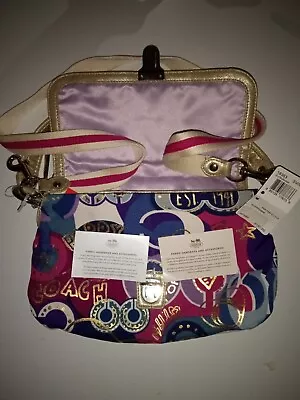 Coach 18363 Poppy Limited Edition Layla Graffiti Shoulder With 200$price • $110