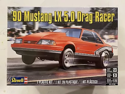 Revell '90 Mustang LX 5.0 Drag Racer 1/25 Scale Model Kit 85-4195 NHRA NIB NEW • $33