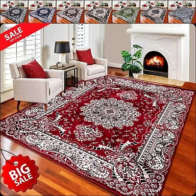 £197.91 • Buy Traditional Extra Large Area Rugs Bedroom Living Room Hallway Runner Floor Mats