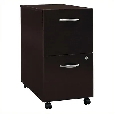 Series C 2 Drawer Mobile File Cabinet In Mocha Cherry - Engineered Wood • $298.88