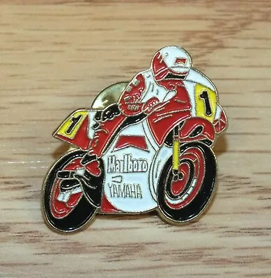 Multi Color Marlboro Yamaha Collectible Tobacco Cigarette Motorcycle Lapel Pin  • $22.08