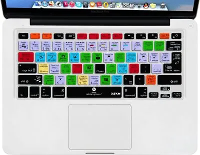 Shortcuts Keyboard Skin Hot Keys LR Keyboard Cover For MacBook Adobe Lightroom S • $42.92