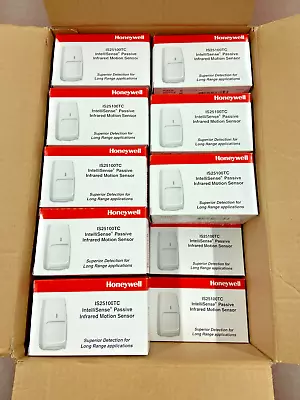 ( Lot Of 18 ) Honeywell IS25100TC Hardwired 100 FT  Long-Range Motion Detector • $349