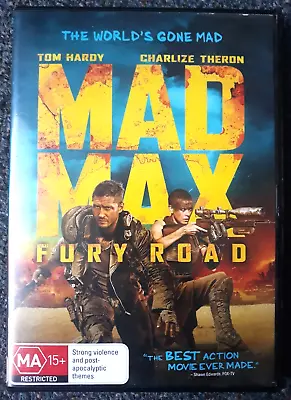 Mad Max - Fury Road - DVD - 2015 - Starring Tom Hardy & Charlize Theron • $14.10