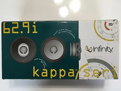 Infinity Kappa Series 62.9i Two-Way Car Speakers (Pair). 6-1/2”. 6-3/4” 225watts • $95