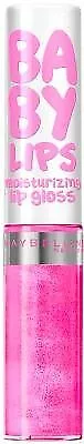 Maybelline New York Baby Lips Moisturizing Lip Gloss Fuchsia Flicker 0.18 Oz • $9.83