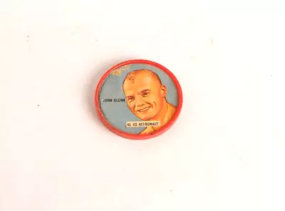 US NASA Astronaut John Glenn Vintage Plastic Token Coin 1960s Senate Political • $9.99